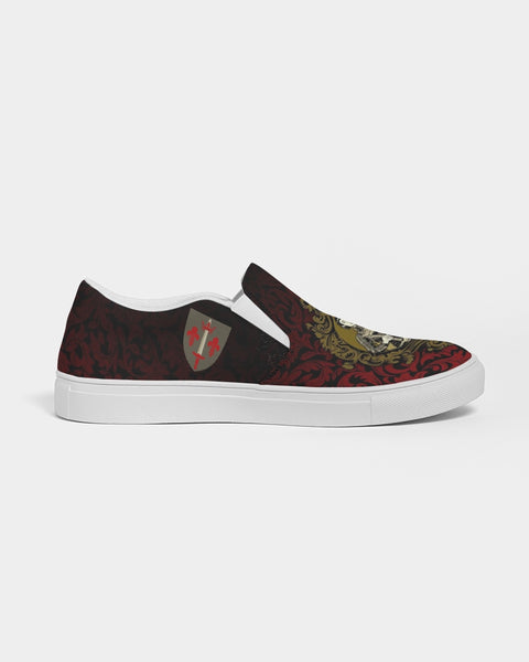 Soulwalk Series: Saint Joan of Arc Men's Slip-On Canvas Shoe