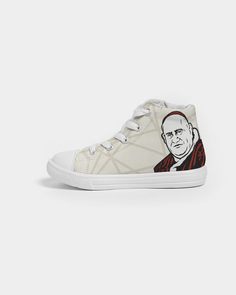 Soul Walk Series: Saint Pope John XXIII Kids Hightop Canvas Shoe