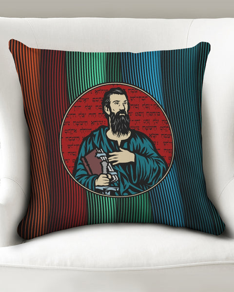 Soulwalk Series: Saint Paul Throw Pillow Case 20"x20"