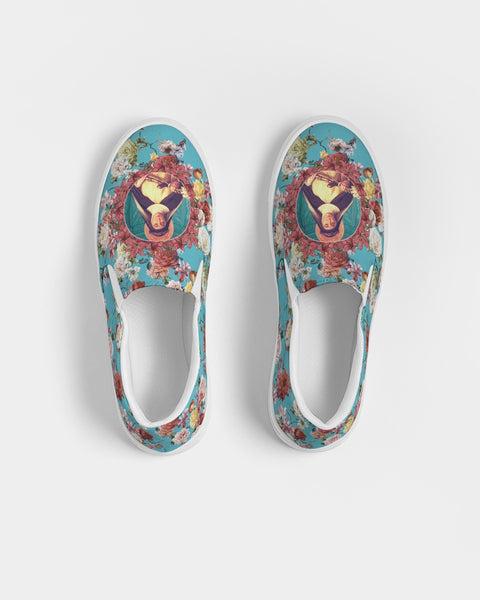 Soulwalk Series: Saint Catherine of Siena Women's Slip-On Canvas Shoe
