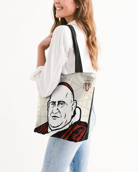 Soul Walk Series: Saint Pope John XXIII Canvas Zip Tote