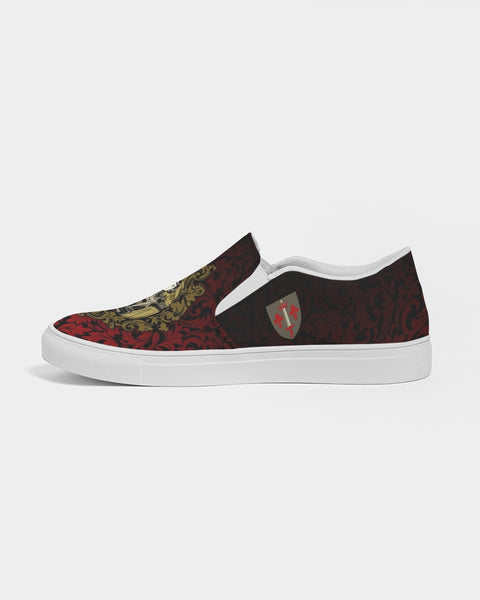 Soulwalk Series: Saint Joan of Arc Women's Slip-On Canvas Shoe