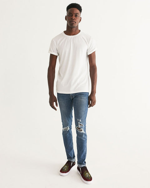 Soulwalk Series: Saint Joan of Arc Men's Slip-On Canvas Shoe