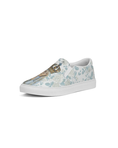 Soulwalk Series: Our Lady of Fatima Women's Slip-On Canvas Shoe