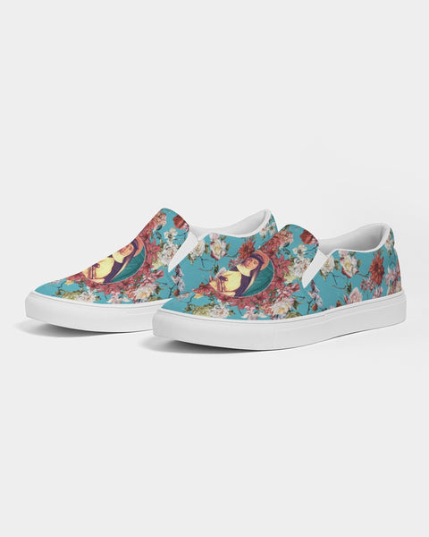 Soulwalk Series: Saint Catherine of Siena Women's Slip-On Canvas Shoe