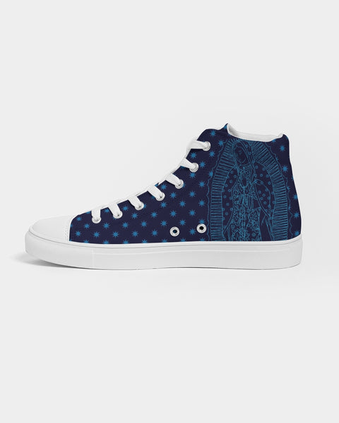 Soulwak Series: Our Lady of Guadalupe Women's Hightop Canvas Shoe
