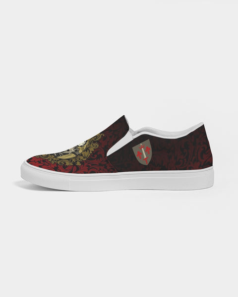 Soulwalk Series: Saint Joan of Arc Men's Slip-On Canvas Shoe