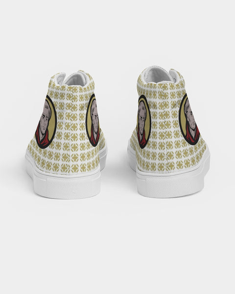 Soulwalk Series: Junipero Serra Women's Hightop Canvas Shoe