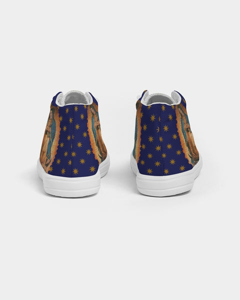 OUR LADY OF GUADALUPE Kids Hightop Canvas Shoe