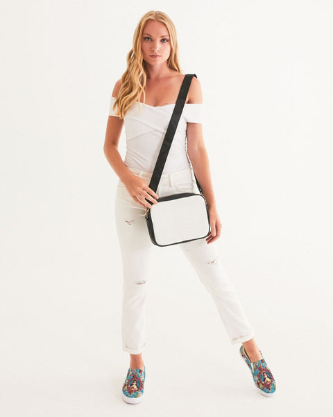 Soulwalk Series: Saint Catherine of Siena Women's Slip-On Canvas Shoe