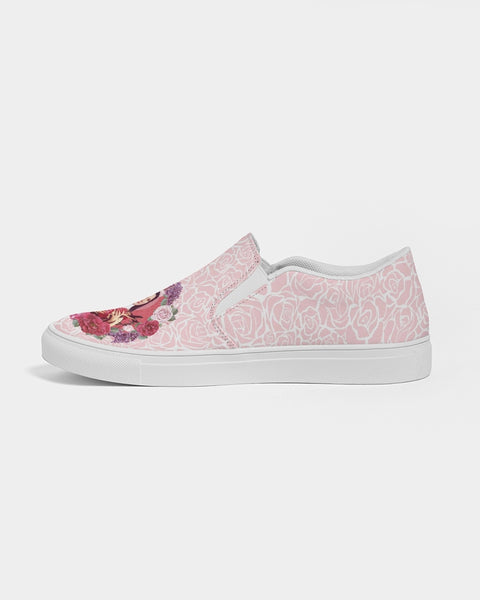 Soulwalk Series: St. Therese of Lisieux Women's Slip-On Canvas Shoe
