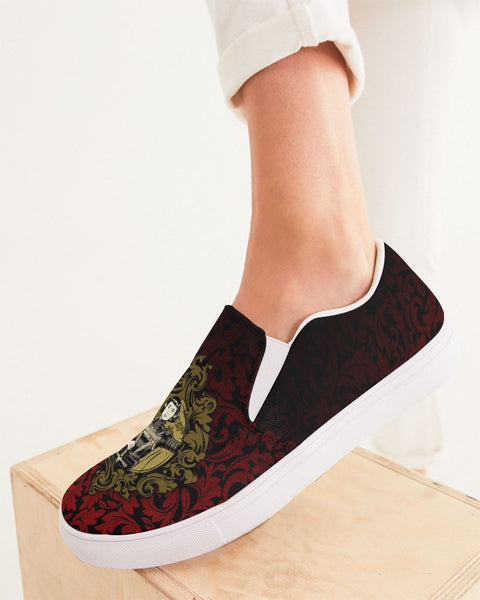Soulwalk Series: Saint Joan of Arc Women's Slip-On Canvas Shoe