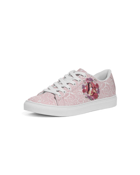 Soulwalk Series: St. Therese of Lisieux Women's Faux-Leather Sneaker