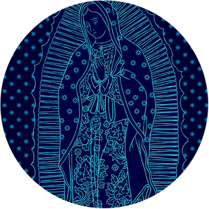 Our Lady of Guadalupe (blue)