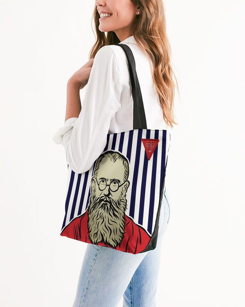 SOULWALK SERIES: Saint Maximilian Canvas Zip Tote