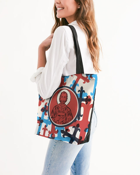 Soulwalk Series: The Year of St. Joseph Canvas Zip Tote