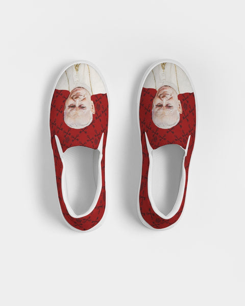 Soulwalk Series: St. Pope John Paul II Women's Slip-On Canvas Shoe