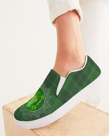 Soulwalk Series: Saint Patrick Women's Slip-On Canvas Shoe