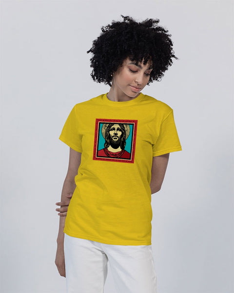 Sanct us: peace be with you Unisex Heavy Cotton T-Shirt | Gildan