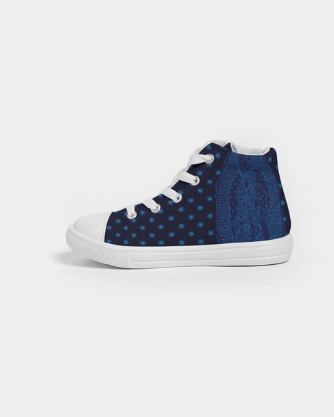 Soulwak Series: Our Lady of Guadalupe Kids Hightop Canvas Shoe