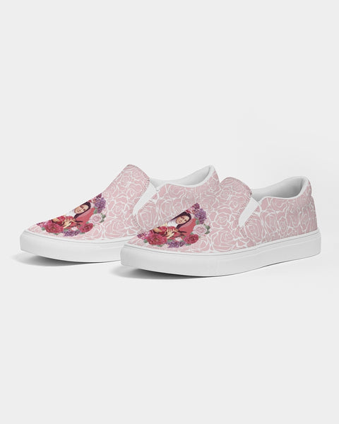 Soulwalk Series: St. Therese of Lisieux Women's Slip-On Canvas Shoe