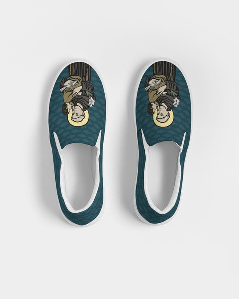 Soulwalk Series: Saint Anthony Men's Slip-On Canvas Shoe