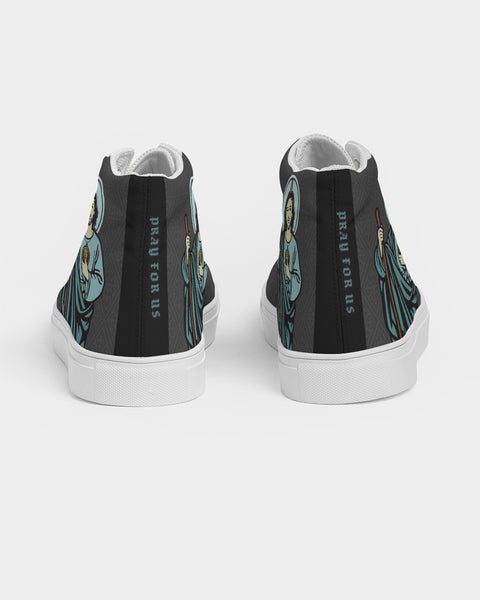 Soulwalk Series: St Jude Men's Hightop Canvas Shoe