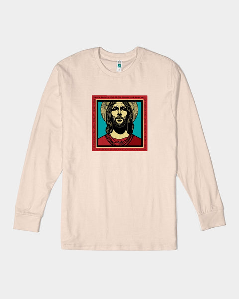 Sanct us: peace be with you Unisex Long Sleeve Tee | Lane Seven