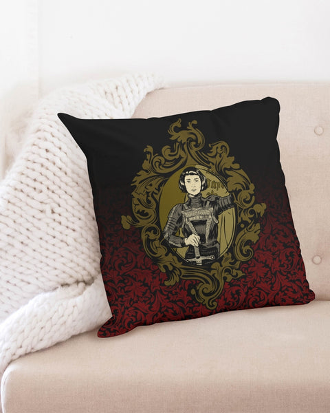 Soulwalk Series: Saint Joan of Arc Throw Pillow Case 20"x20"