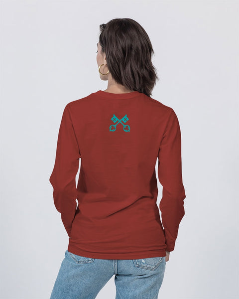 Sanct us: peace be with you Unisex Long Sleeve Tee | Lane Seven