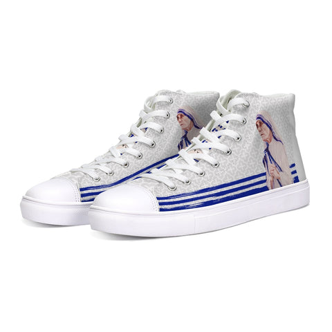Soulwalk Series: Saint Teresa of Calcutta Hightop Canvas Shoe