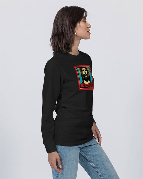 Sanct us: peace be with you Unisex Long Sleeve Tee | Lane Seven