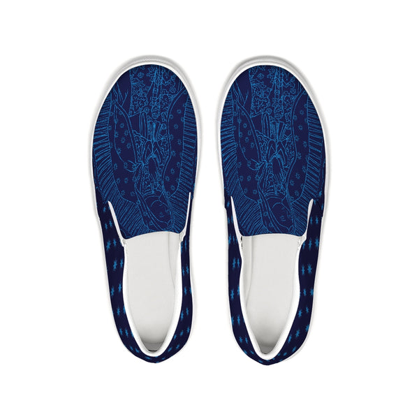 Soulwak Series: Our Lady of Guadalupe Slip-On Canvas Shoe