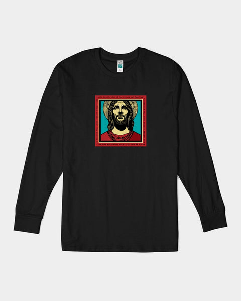 Sanct us: peace be with you Unisex Long Sleeve Tee | Lane Seven