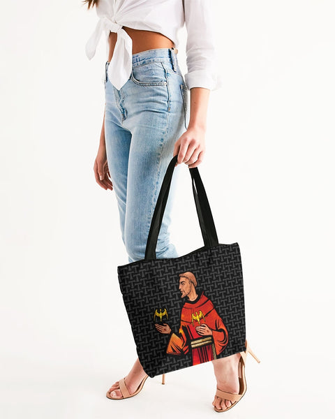 Soulwalk Series: St. Francis Assisi Canvas Zip Tote