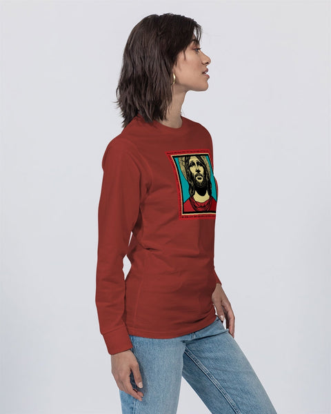 Sanct us: peace be with you Unisex Long Sleeve Tee | Lane Seven