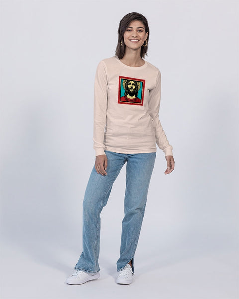 Sanct us: peace be with you Unisex Long Sleeve Tee | Lane Seven