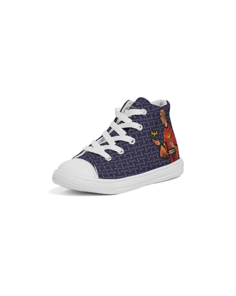 Soulwalk Series: St. Francis Assisi Kids Hightop Canvas Shoe