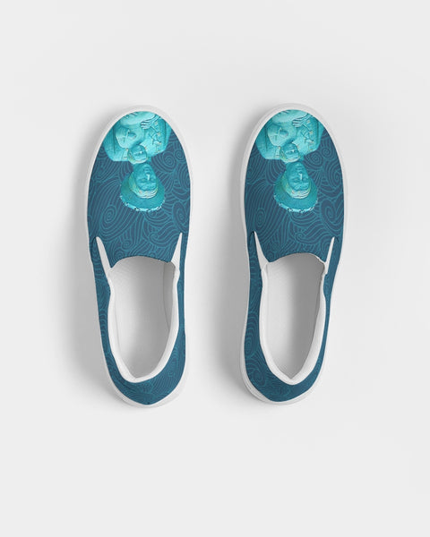 Soul Walk Series: Our Lady of La Vang Men's Slip-On Canvas Shoe