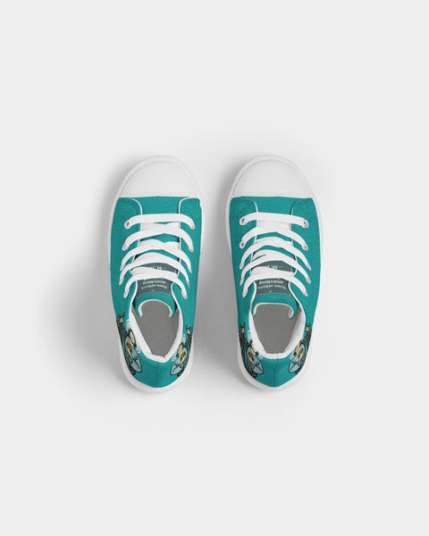 Soulwalk Series: St Jude (womens) Kids Hightop Canvas Shoe