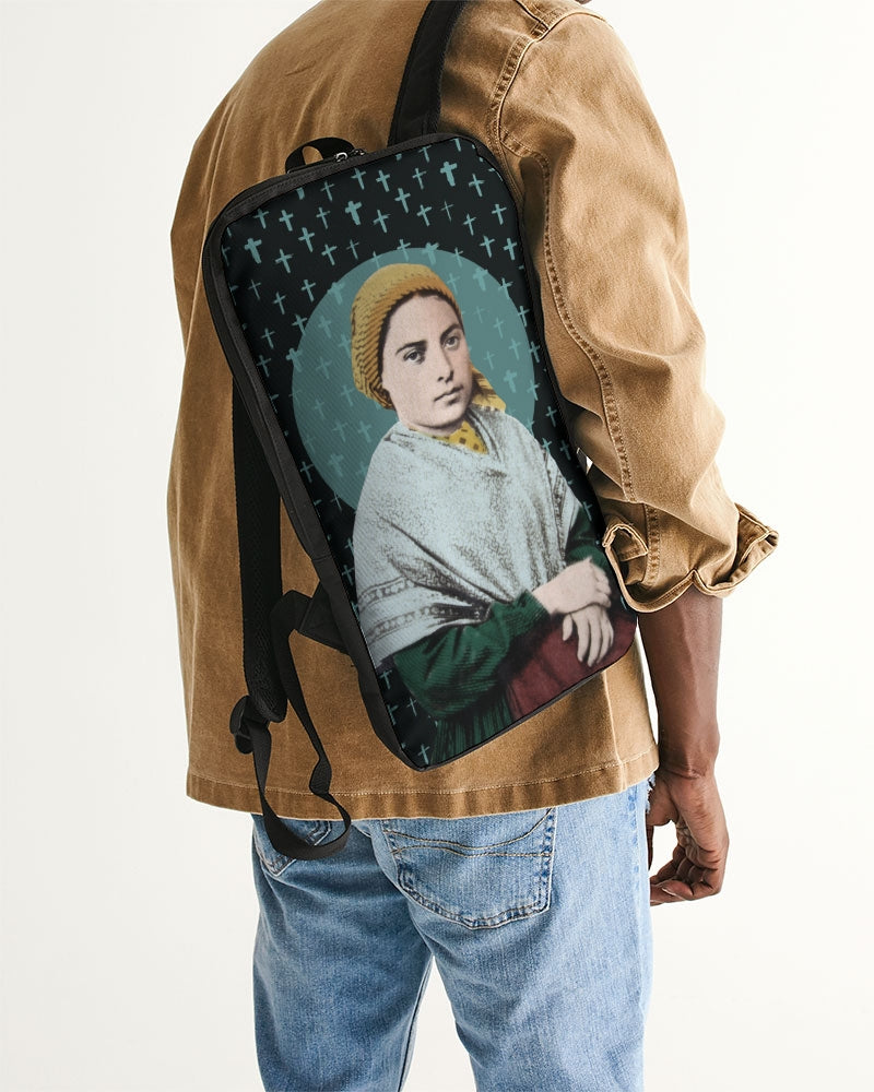 Soulwalk Series: Saint Bernadette (Mens) Slim Tech Backpack