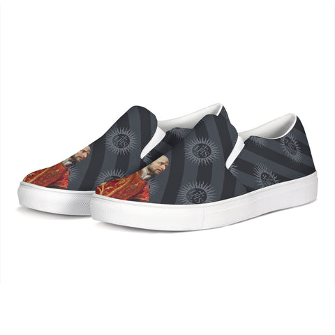 Soulwalk Series: St. Ignatius of Loyola Slip-On Canvas Shoe