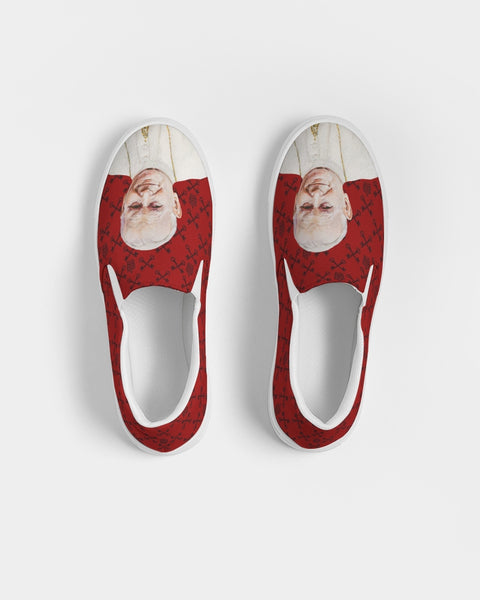 Soulwalk Series: St. Pope John Paul II Men's Slip-On Canvas Shoe