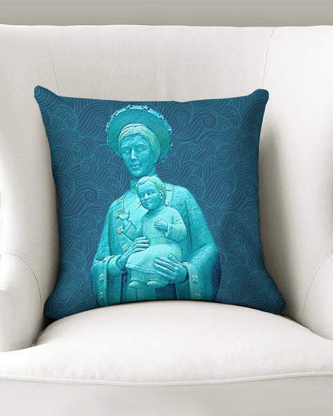 Soul Walk Series: Our Lady of La Vang Throw Pillow Case 16"x16"