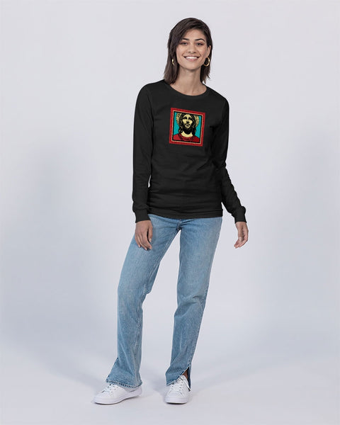 Sanct us: peace be with you Unisex Long Sleeve Tee | Lane Seven