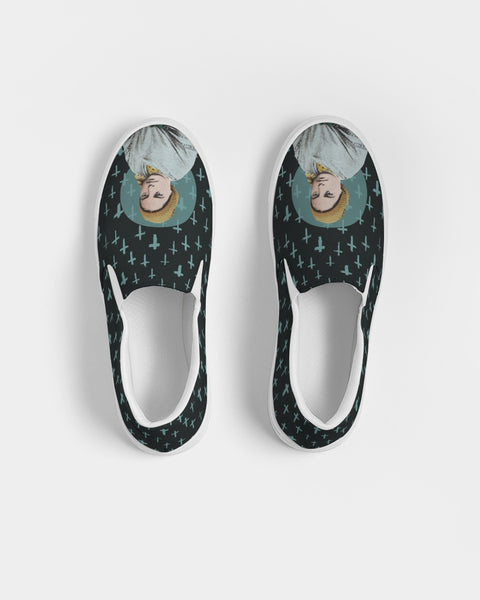 Souldwalk Series: Saint Bernadette (womens) Men's Slip-On Canvas Shoe