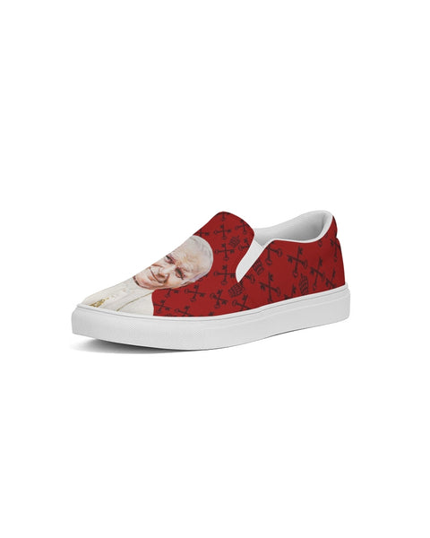 Soulwalk Series: St. Pope John Paul II Women's Slip-On Canvas Shoe