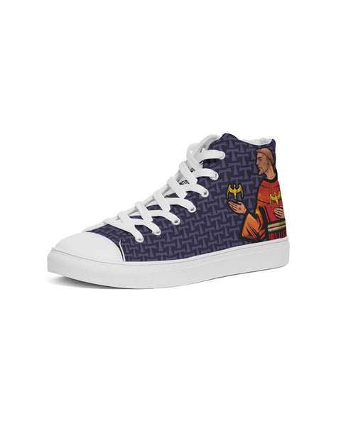 Soulwalk Series: St. Francis Assisi Women's Hightop Canvas Shoe
