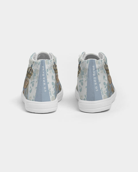 Soulwalk Series: Our Lady of Fatima Kids Hightop Canvas Shoe