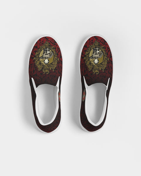 Soulwalk Series: Saint Joan of Arc Men's Slip-On Canvas Shoe